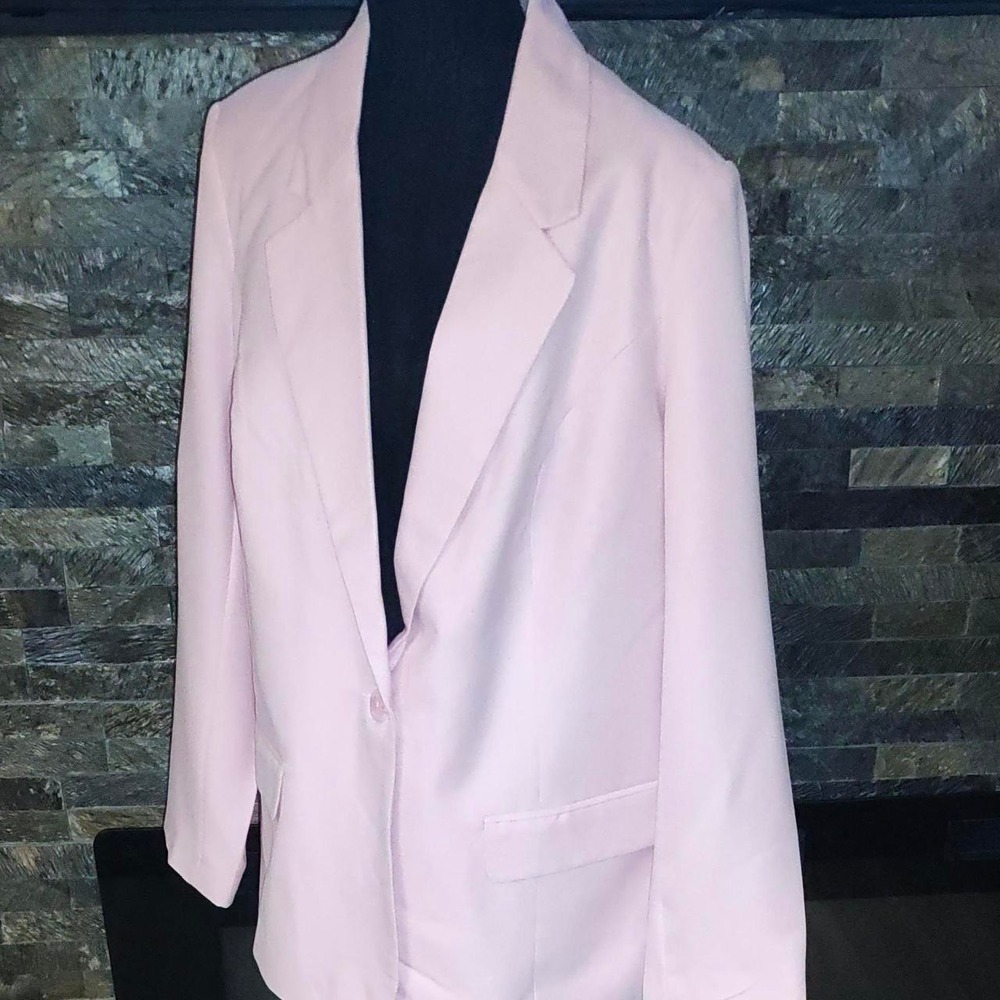 Pastel Pink Blazer New without tags Size 16WM